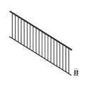 8’ x 36” Matte Black Aluminum Stair Kit X20496