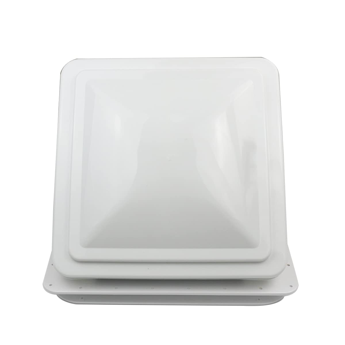 14" RV Roof Vent with 12V Fan, White A641100