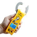 Compact HVACR Clamp Multimeter with Temperature, Capacitance & Backlight F358