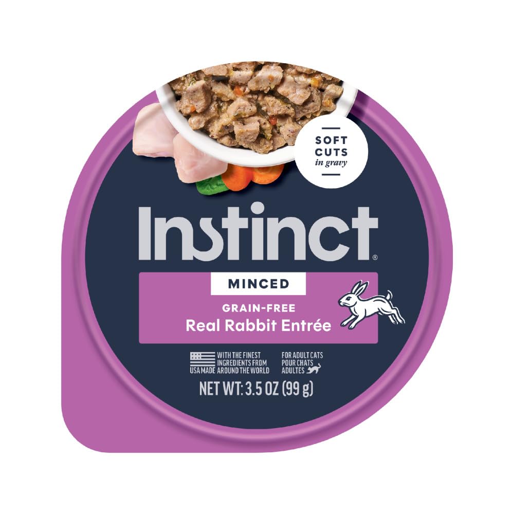 Wet Cat Food Rabbit 3.5 oz 12 Count E5065