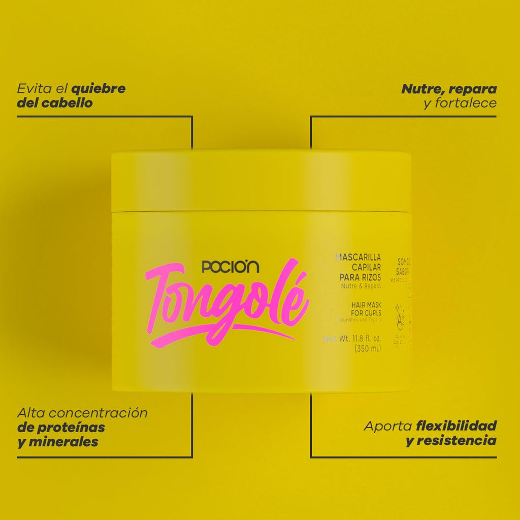 Curly Hair Care Kit - Shampoo, Treatment Conditioner, Leave-In Conditioner & Hair Mask M95293