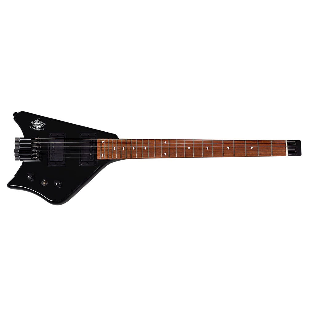 Headless Electric Travel Guitar with Hard Case I2380