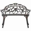 Bronze Cast Aluminum Outdoor Bench D568