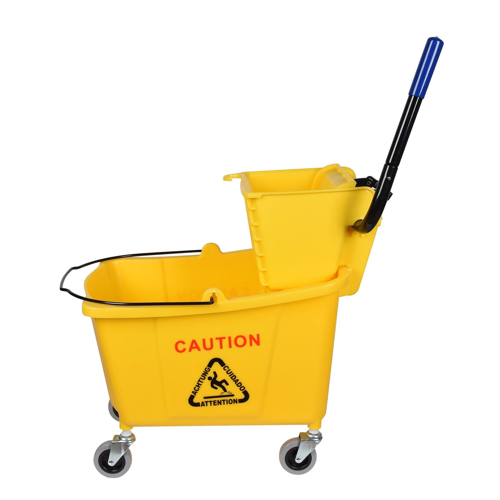 Commercial Mop Bucket on Wheels, 35-Quart V139547