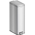8 Gallon Stainless Steel Trash Can with Soft Close Lid E919