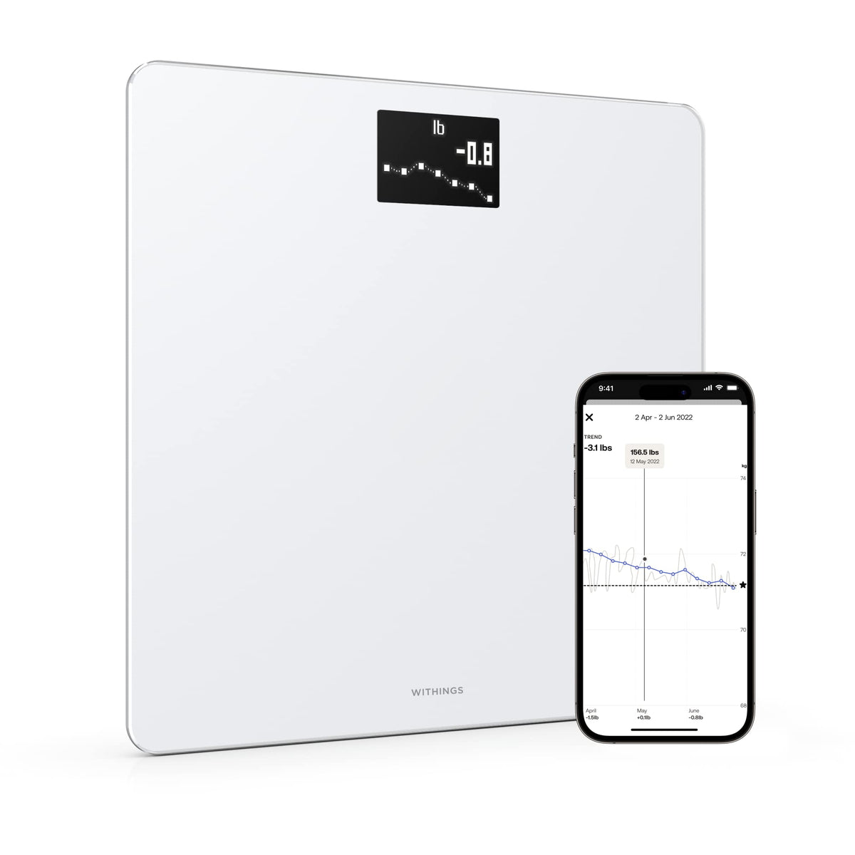 Digital Wi-Fi Smart Scale with BMI and Baby Mode U885