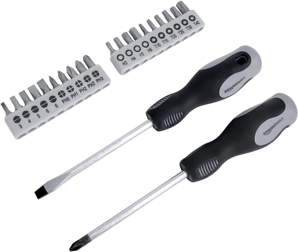 65-Piece Household Hand Tool Kit Set with Storage Case M7977