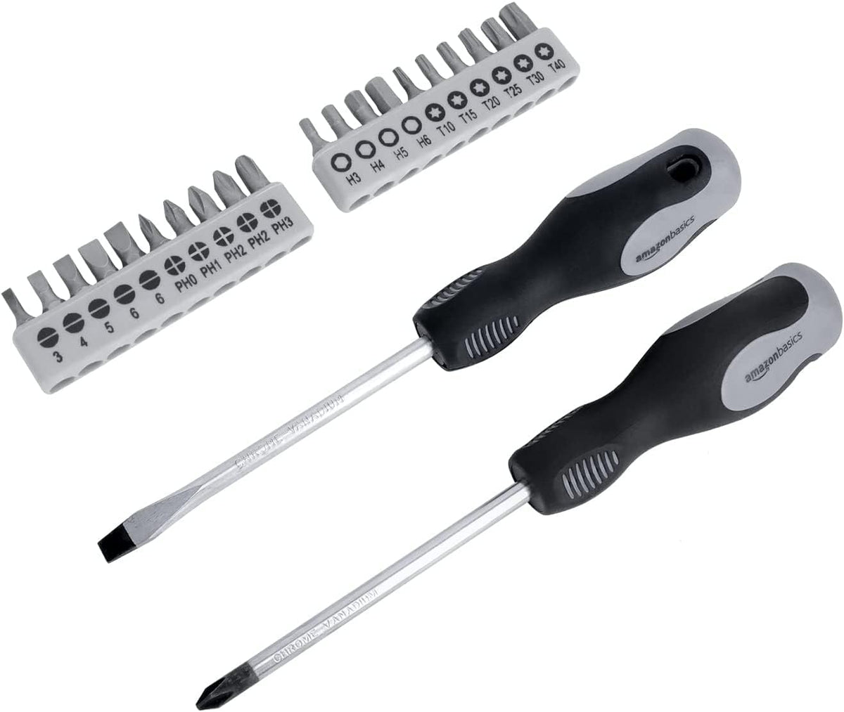 65-Piece Household Hand Tool Kit Set with Storage Case M7977