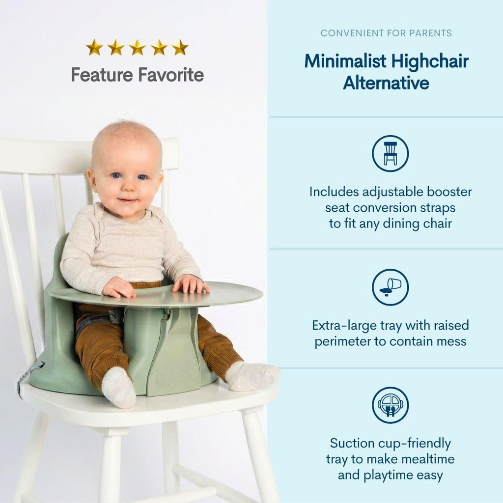 Ergonomic Baby Floor & Booster Seat with Tray A731