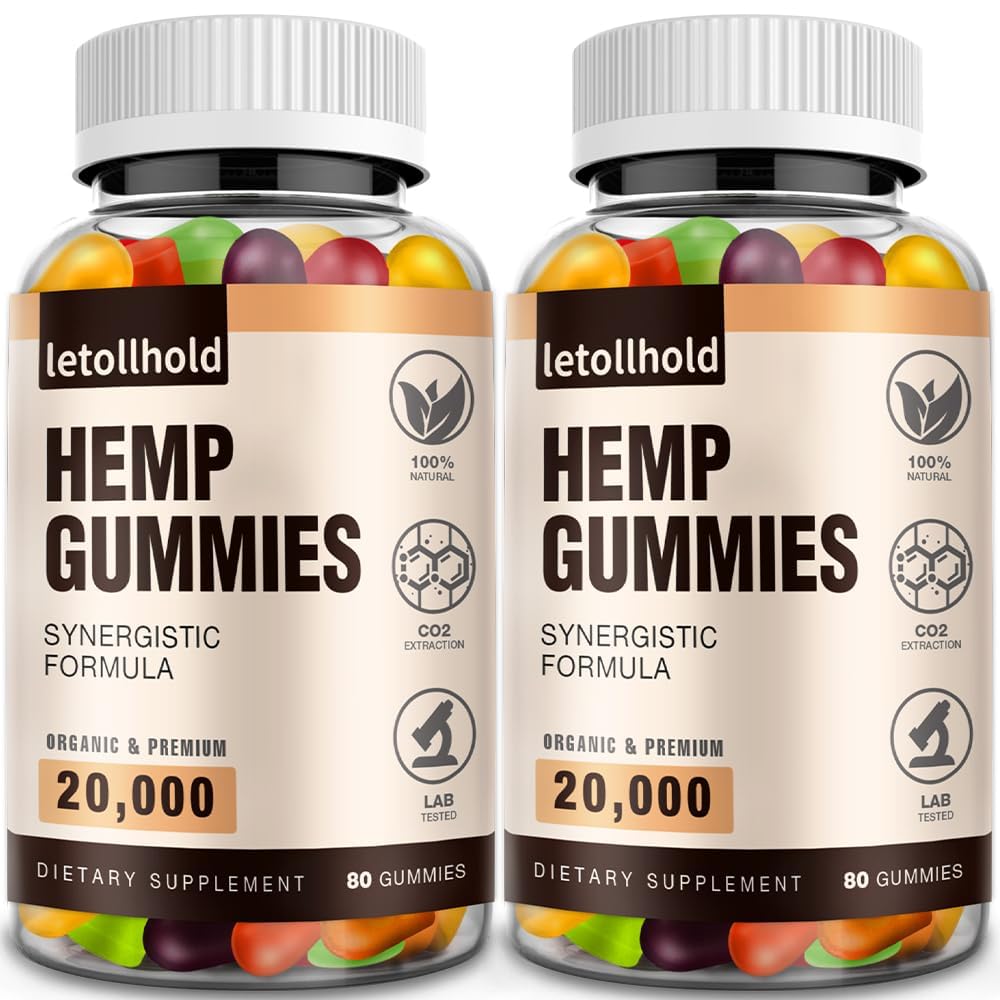 Hemp Gummies 2 Pack Low Sugar U16065