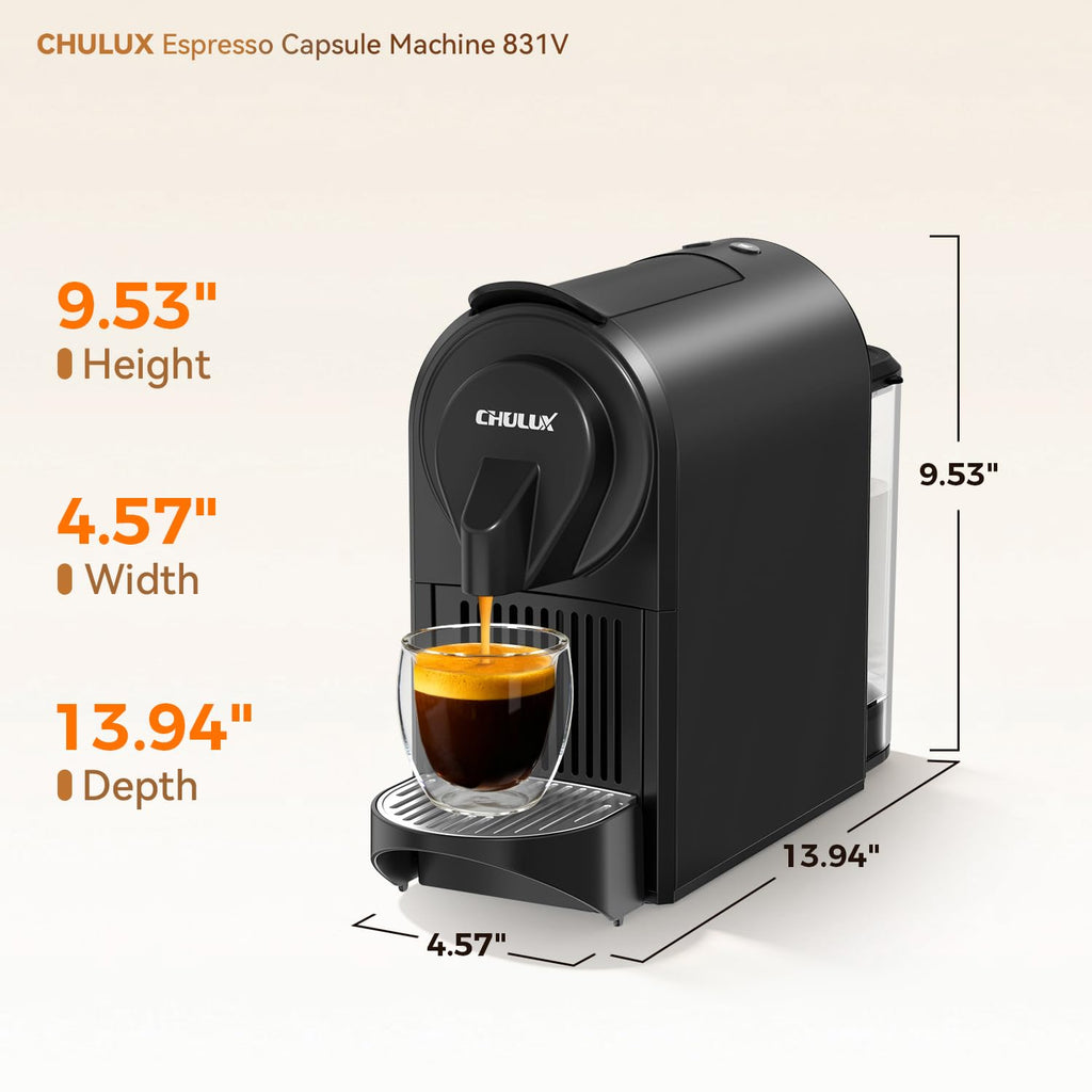 Single Serve Espresso Machine Black K87744