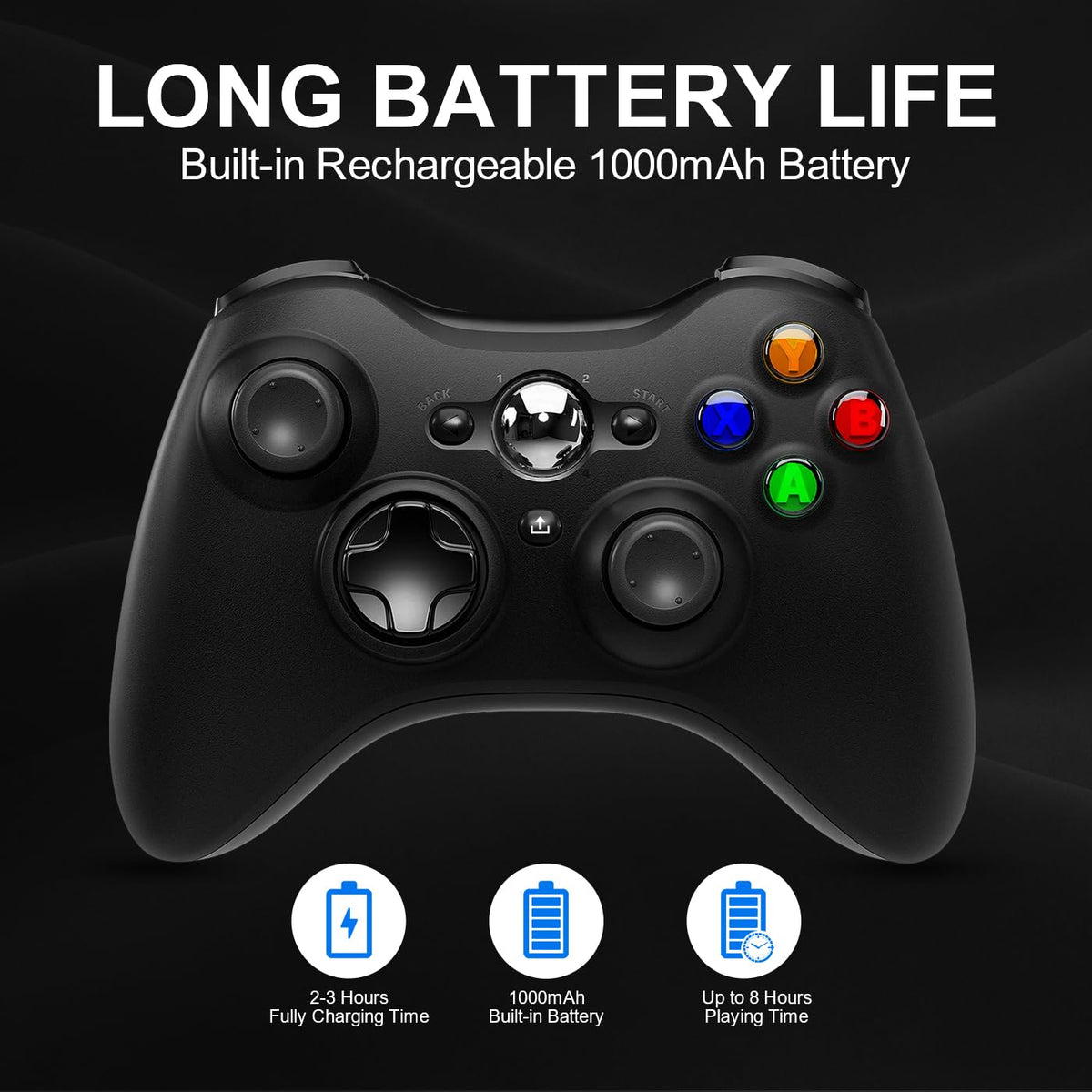 Wireless Xbox Controller Black B517