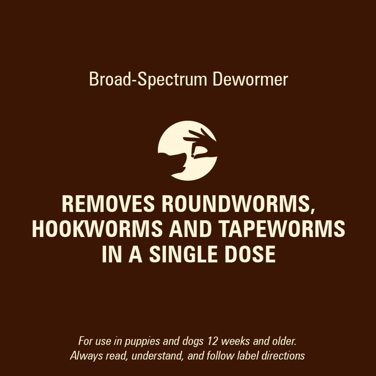 7 Way DeWormer and Flea and Tick Prevention for Small Dogs 6 Count M372