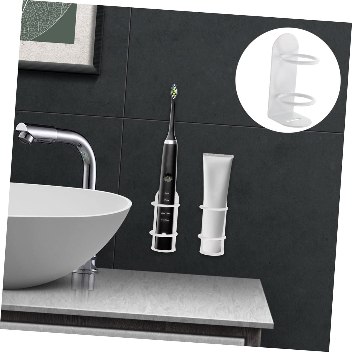 Wall Mounted Electric Toothbrush Holder 2 Pack U5605