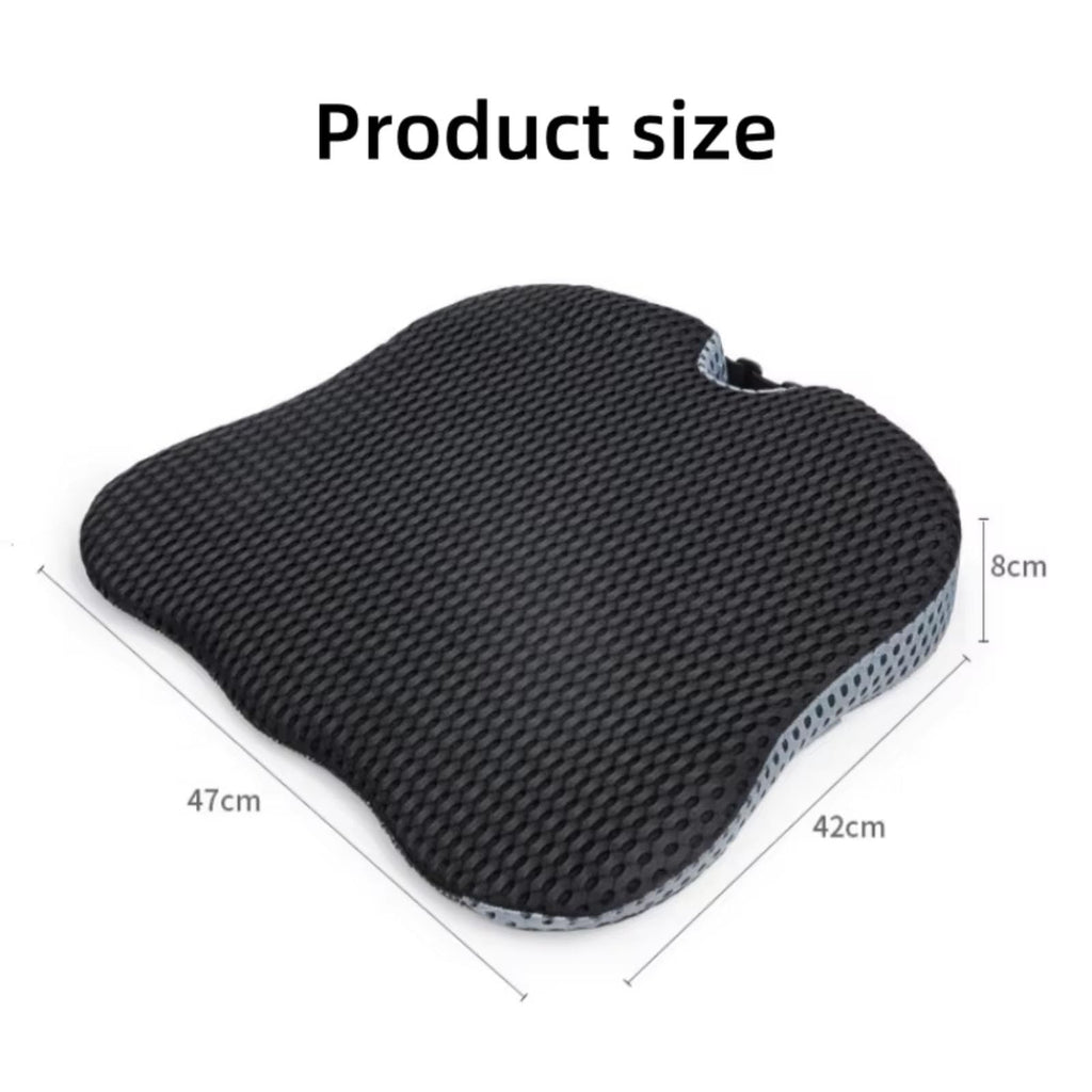 Black Memory Foam Car Seat Booster Cushion V259300