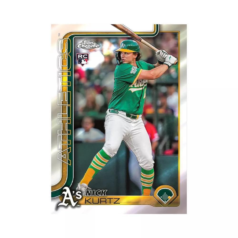 2025 MLB Chrome Baseball Trading Card Mega Box G7943