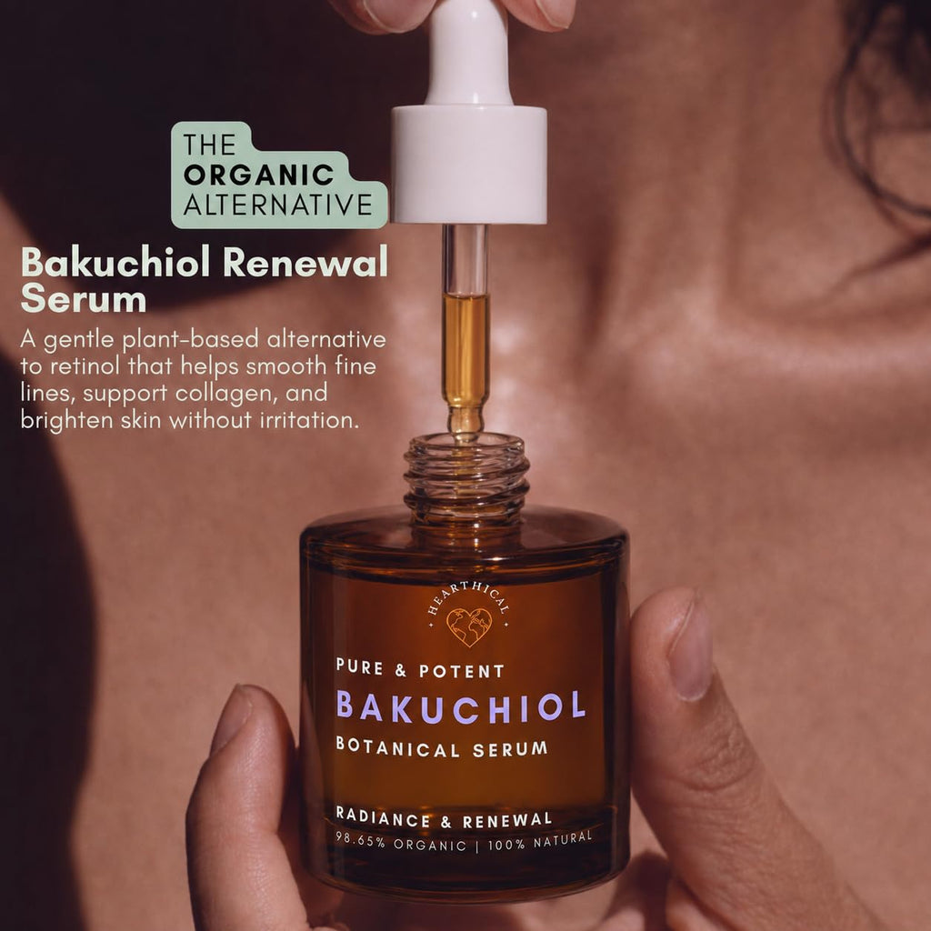 Organic Bakuchiol Serum For Face With Sea Buckthorn 1oz A515340