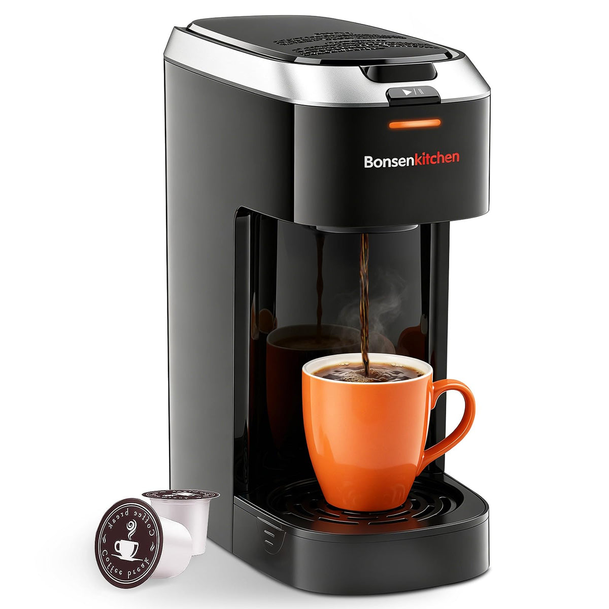 2-in-1 Single Serve Coffee Maker X6250