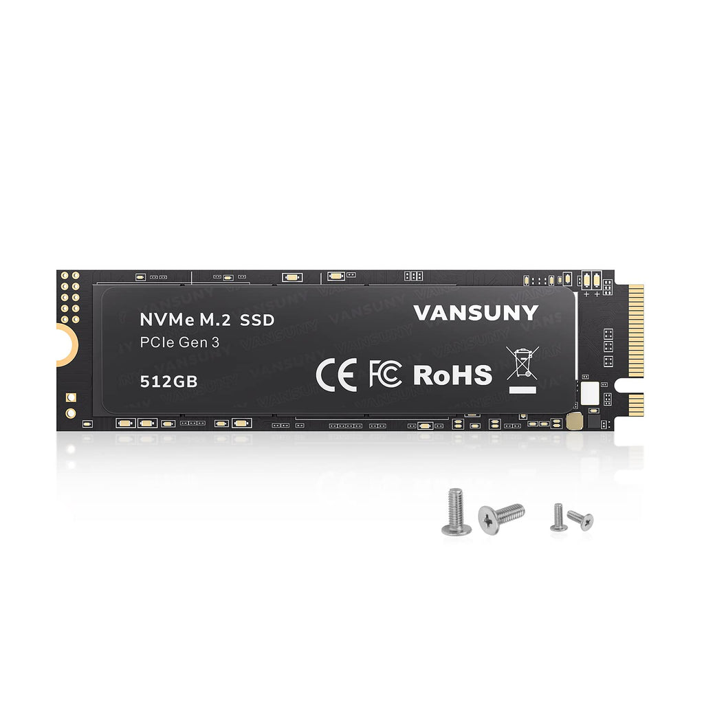 512GB NVMe M.2 Internal Solid State Drive PCIe 3.0 TLC 3D NAND 2280 J823