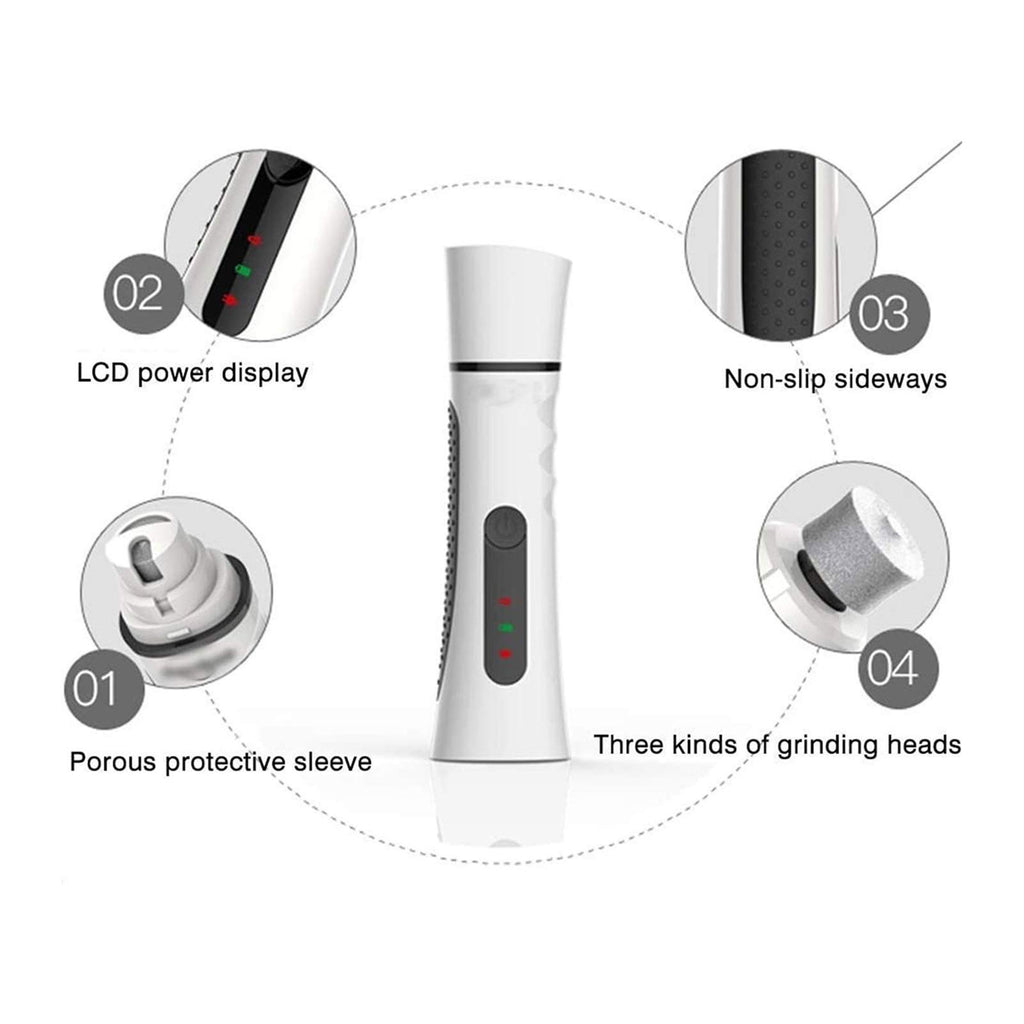 2-Speed Electric Rechargeable Pet Nail Grinder Q7972