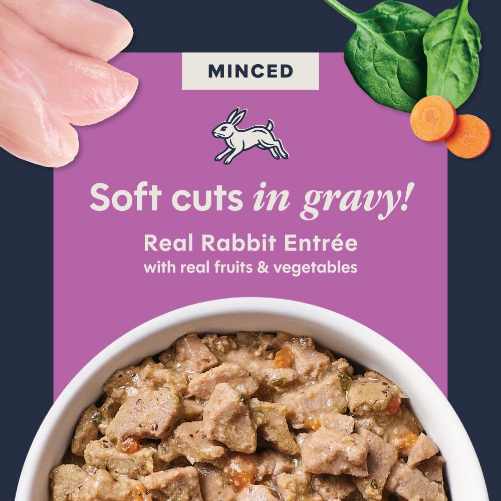 Wet Cat Food Rabbit 3.5 oz 12 Count E5065
