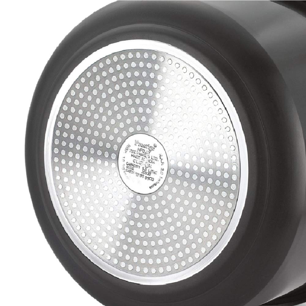 2 L Hard Anodised Pressure Cooker with Glass Lid Q17318