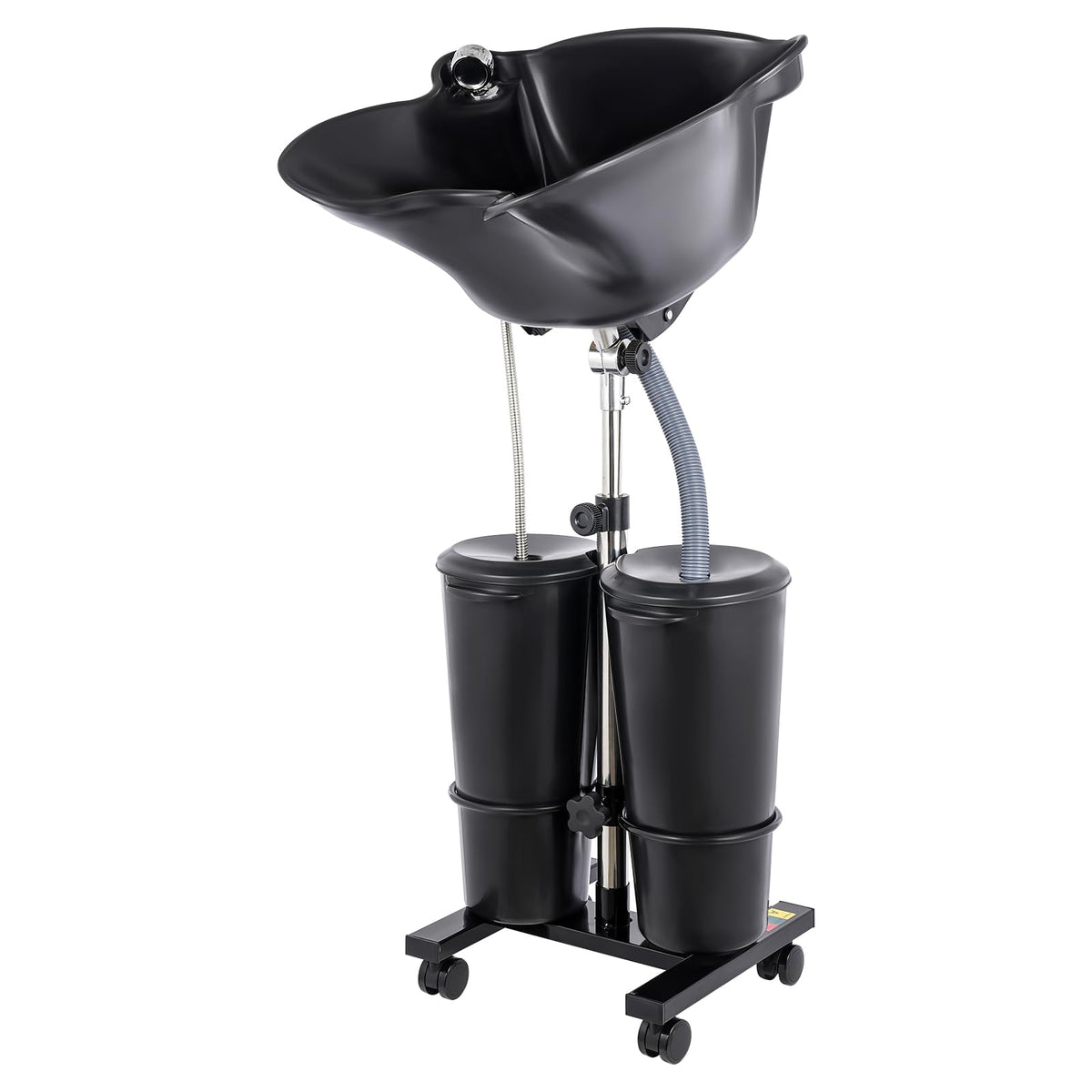 Portable 20L Hair Washing Shampoo Bowl Basin Black Z7989