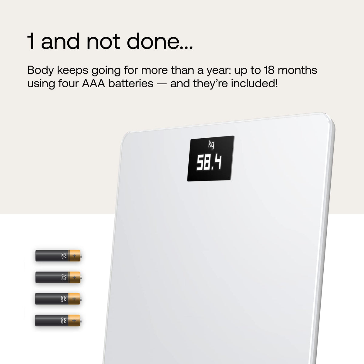 Digital Wi-Fi Smart Scale with BMI and Baby Mode U885
