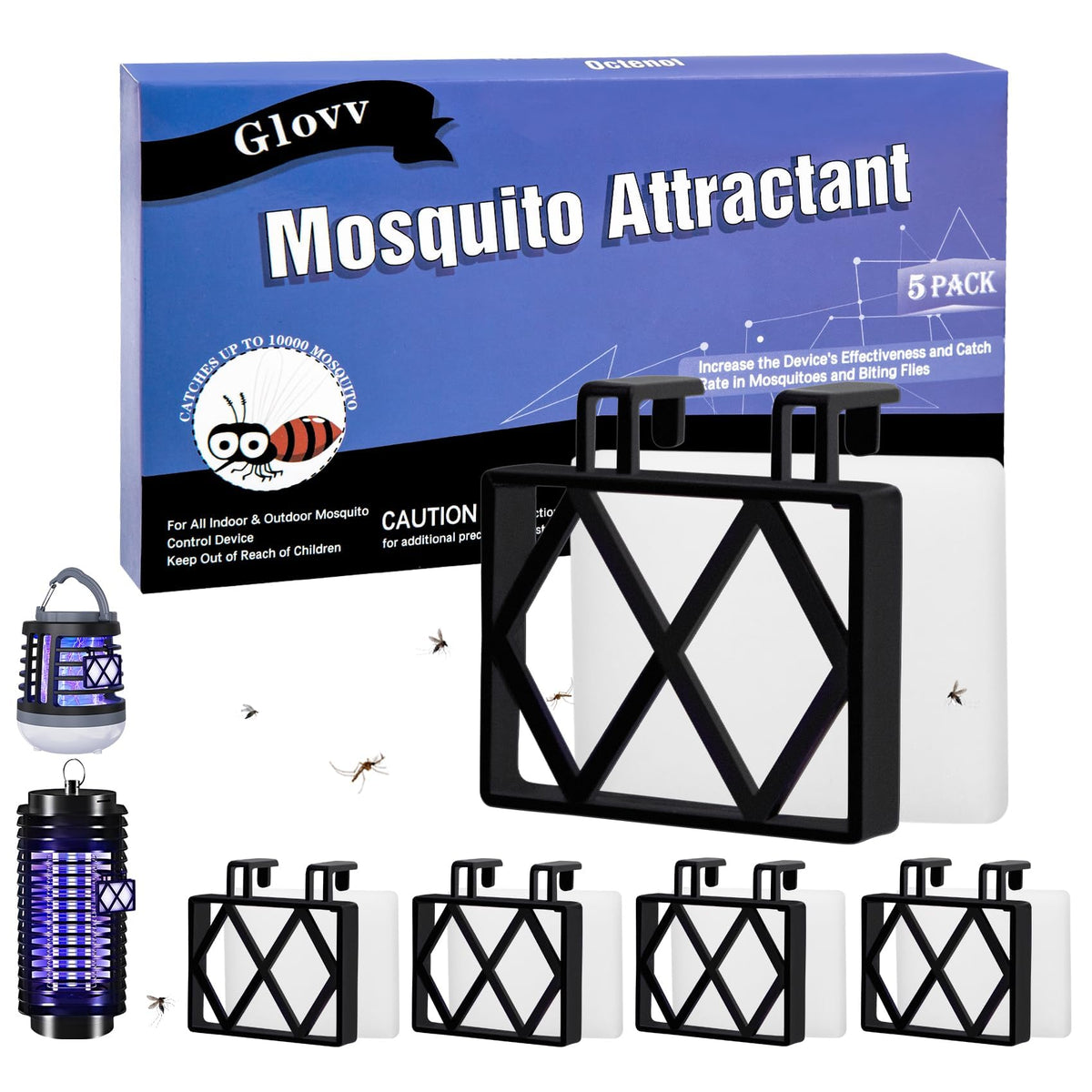 5 Lures Mosquito Attractant Bait Refill Cartridge V54633