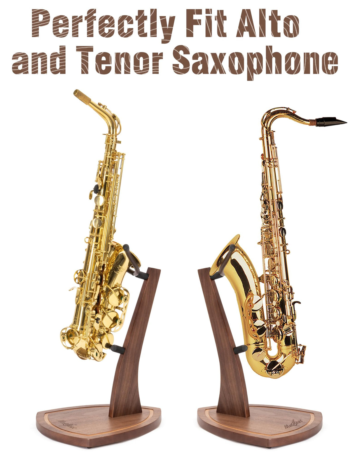 Saxophone Stand with Soft Silicone Yokes A718