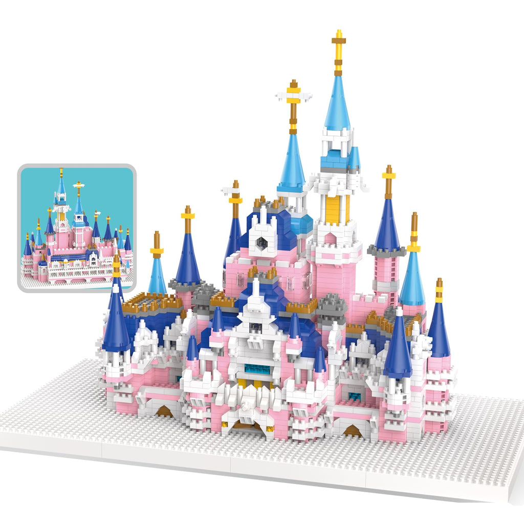 3008 Pcs Castle Architecture Mini Building Blocks Set O9545