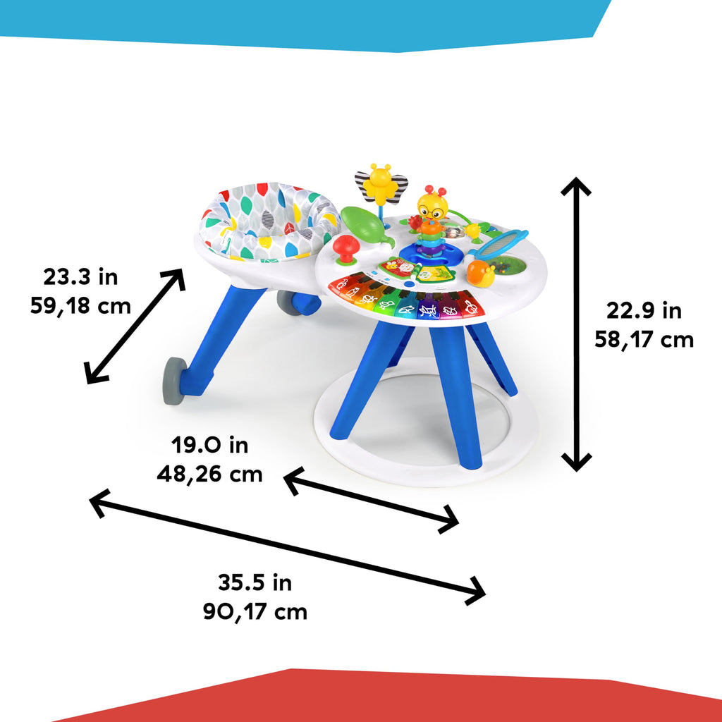 4-in-1 Activity Center & Walker with Piano F271