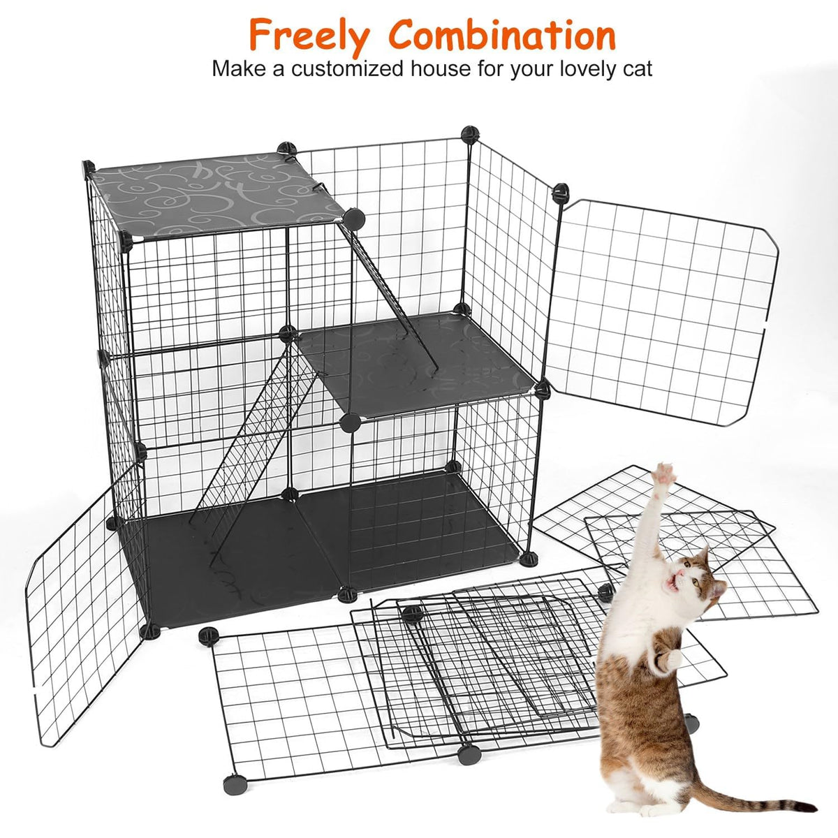 3-Tier Cat Cage L179