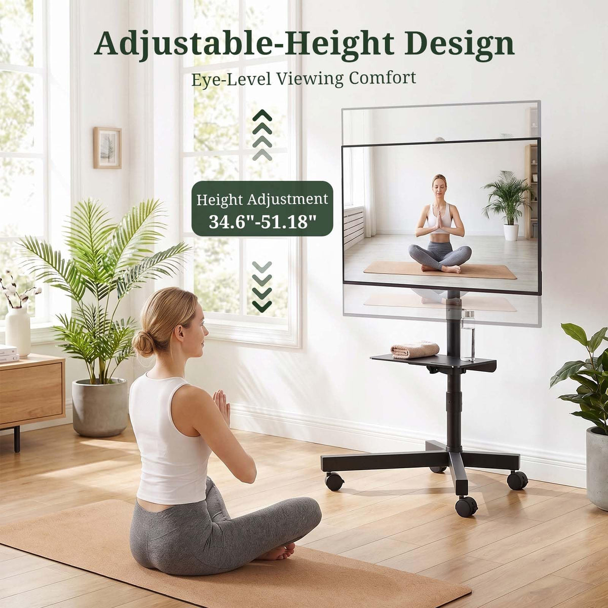 Rolling TV Stand for 23-60 Inch TVs S451209