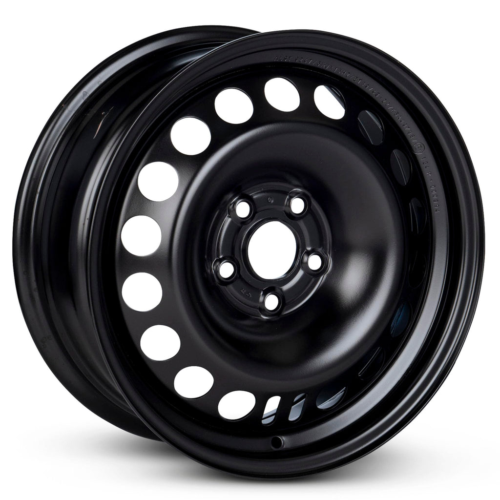 16 Inch Black Painted Steel Rim Z526