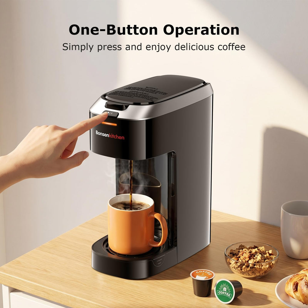 2-in-1 Single Serve Coffee Maker X6250