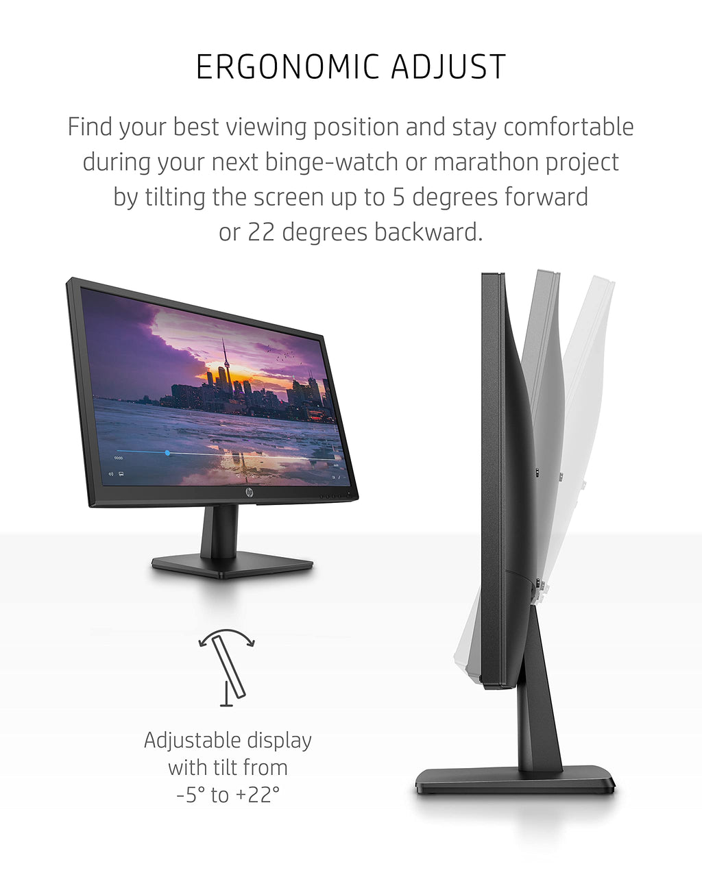 21.5-inch FHD 75Hz VA Monitor with HDMI & VGA Ports I340