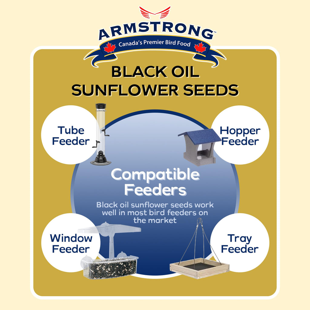 Black Oil Sunflower Bird Seed 25 Pounds J37849