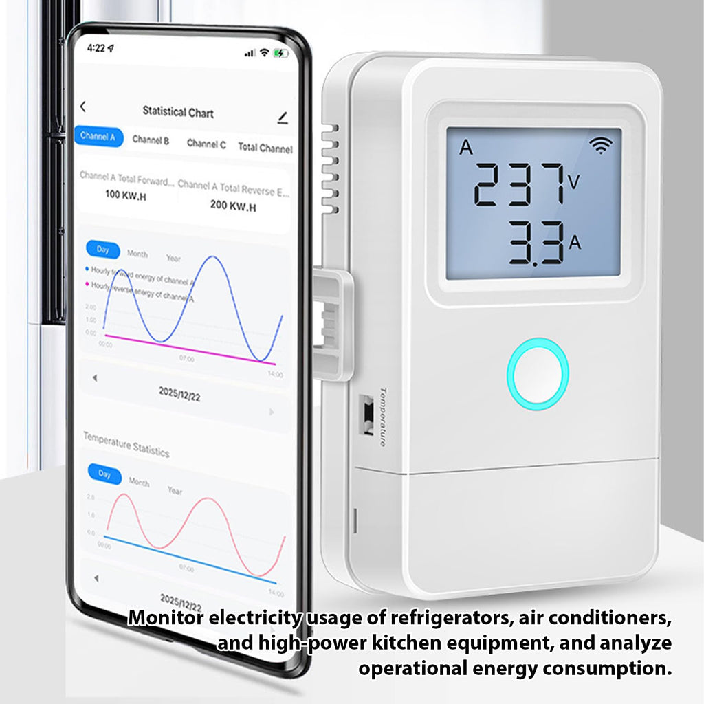 Smart Energy Monitor with 16A Circuit Breaker P830342