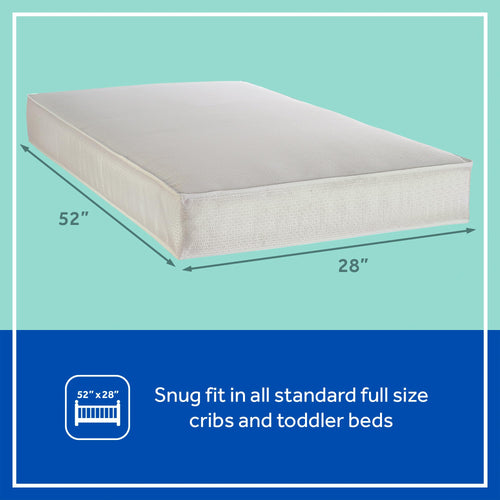 2 Stage Breathable Cooling Foam Cotton Crib Mattress O677477