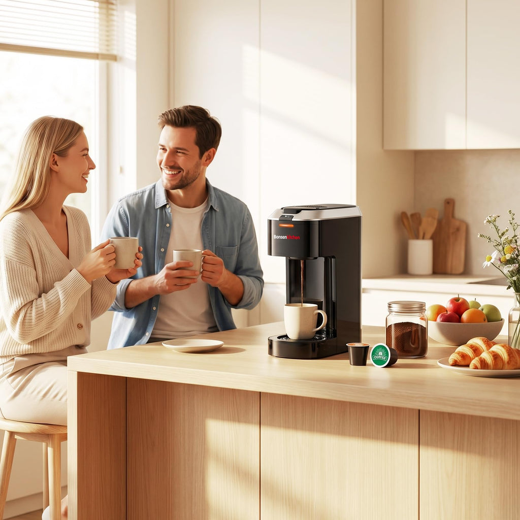 2-in-1 Single Serve Coffee Maker X6250