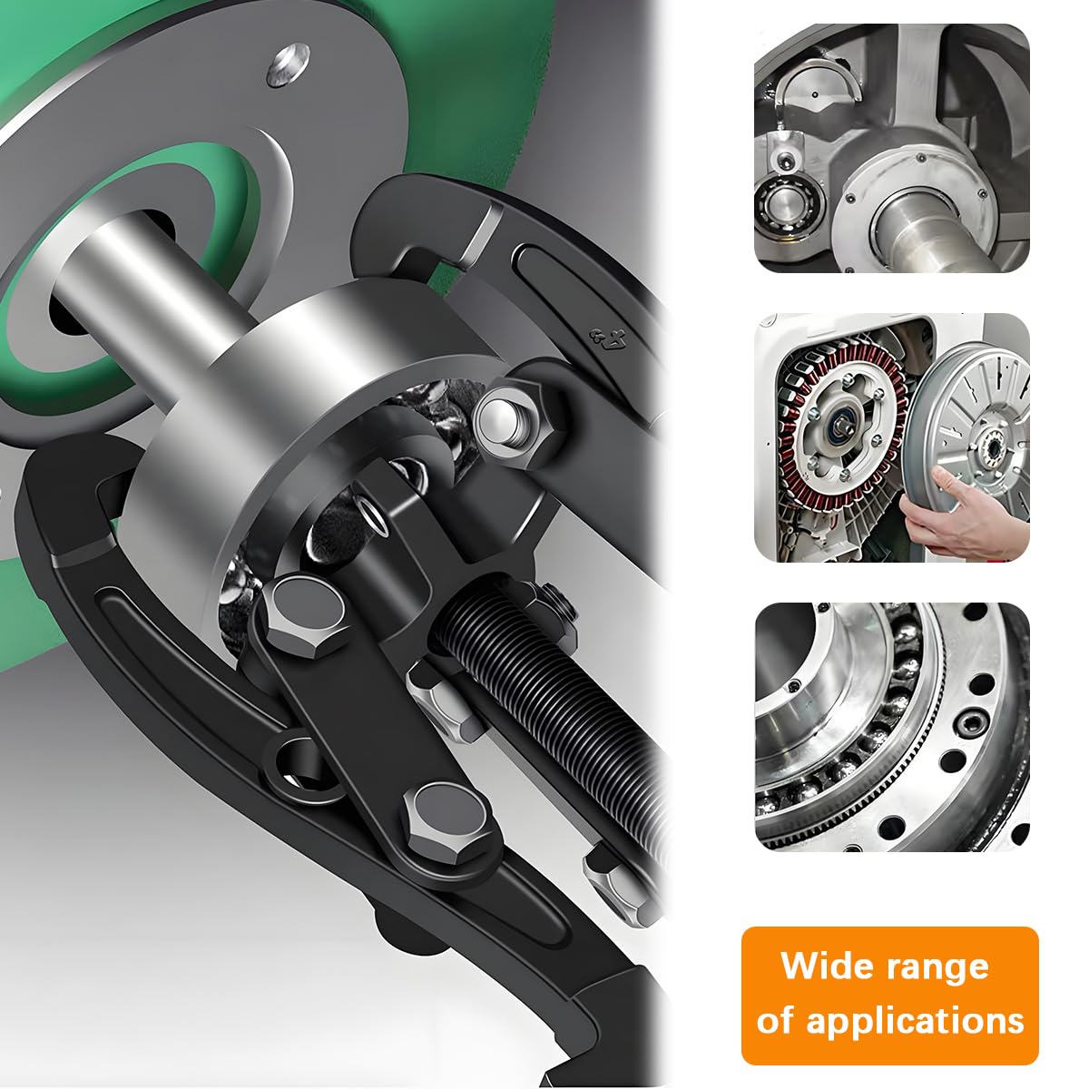 6 Inch Inner Bearing Puller with Reversible Jaws R184