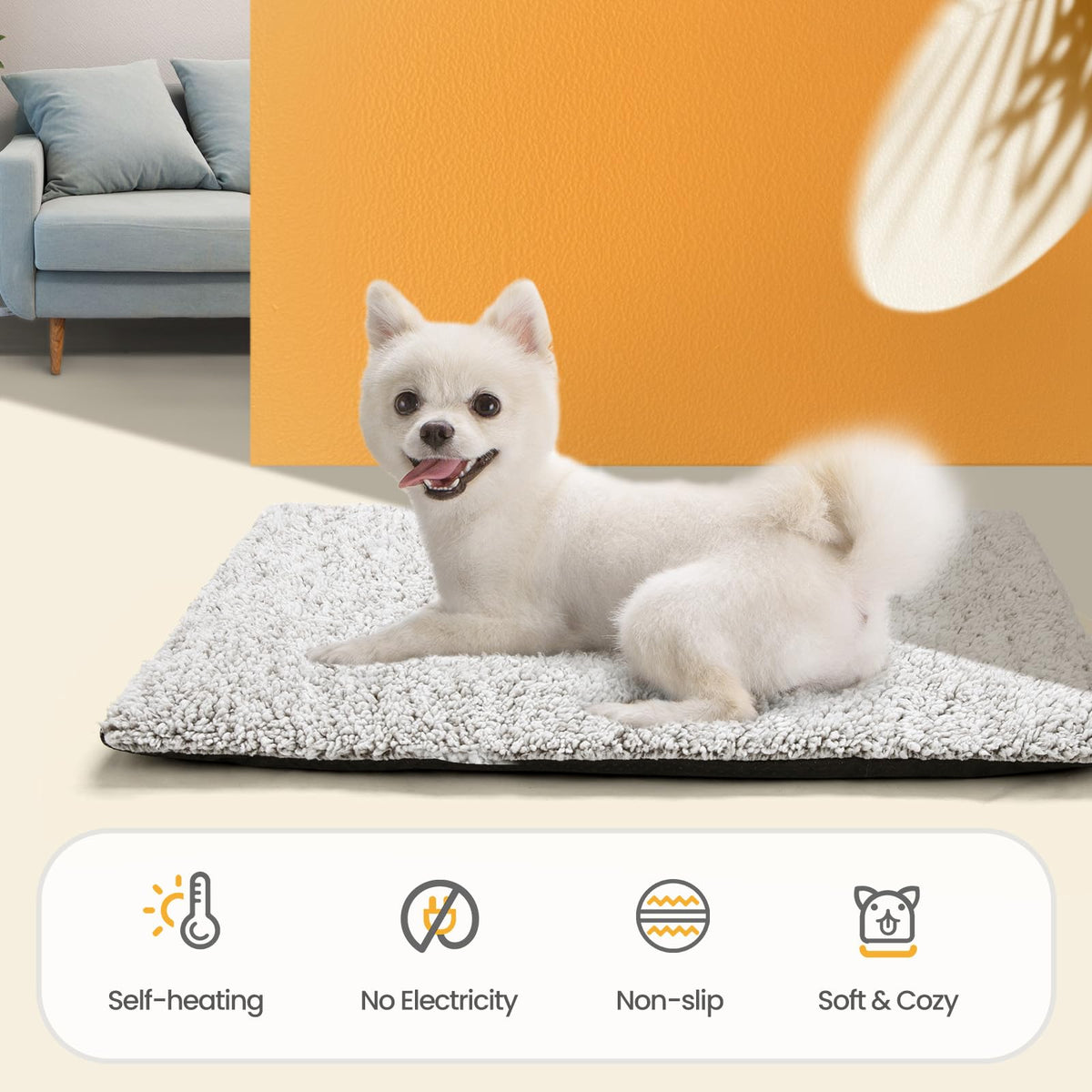 Self Warming Cat Dog Mat Pet Pad Q506