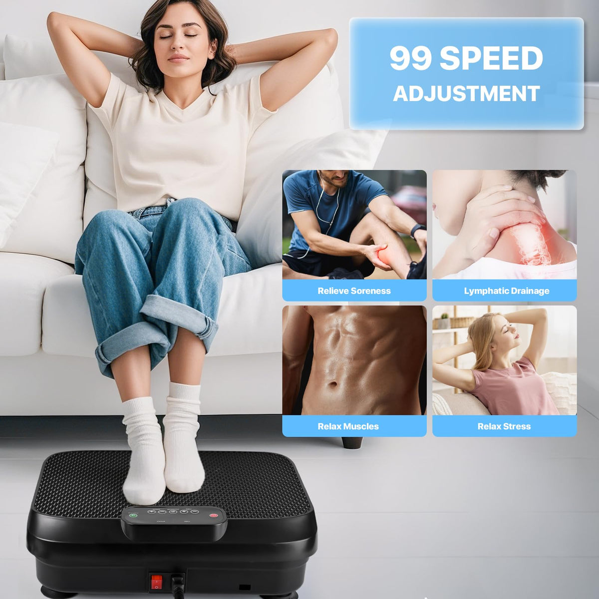 Vibration Plate Exercise Machine P686