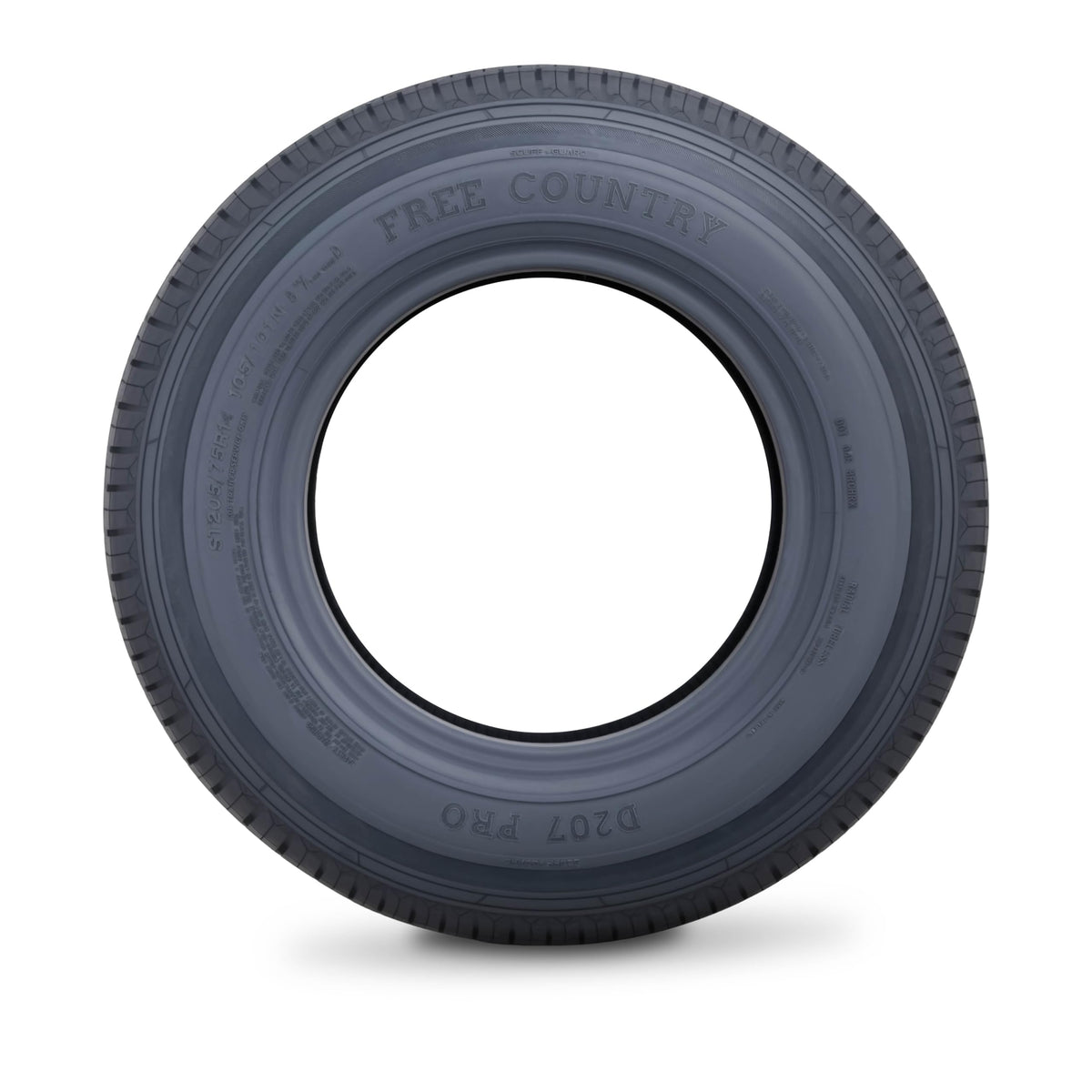 2 Premium Trailer Tires ST205/75R14 8PR LR D R775