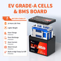 12V 100Ah Group 24 LiFePO4 Deep Cycle Battery R6581