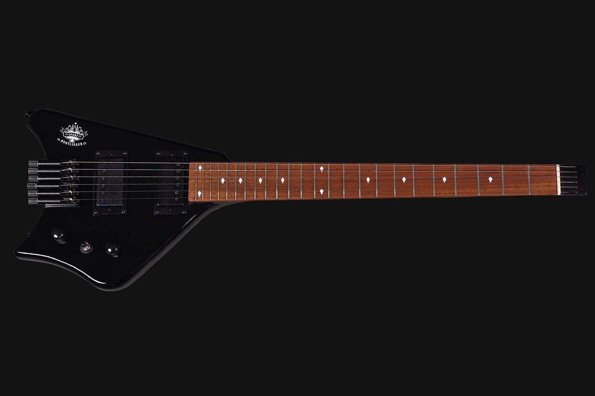 Headless Electric Travel Guitar with Hard Case I2380