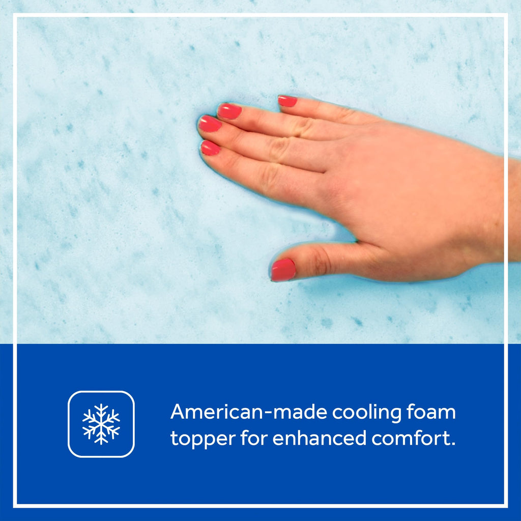 2 Stage Breathable Cooling Foam Cotton Crib Mattress O677477
