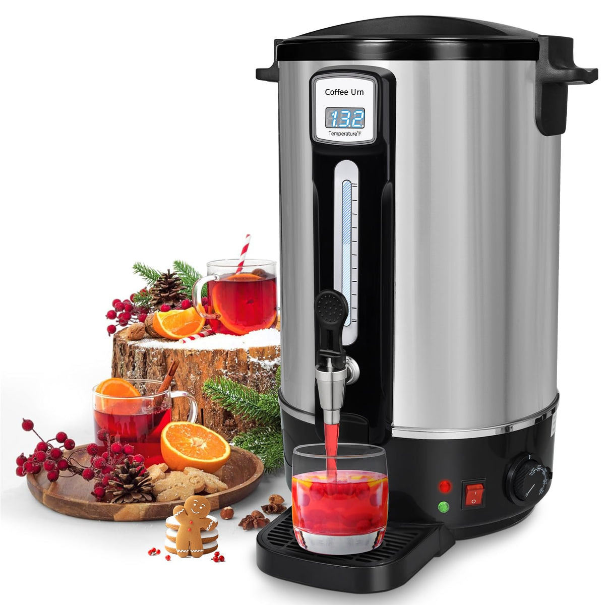 50 Cup Stainless Steel Coffee Urn G239167