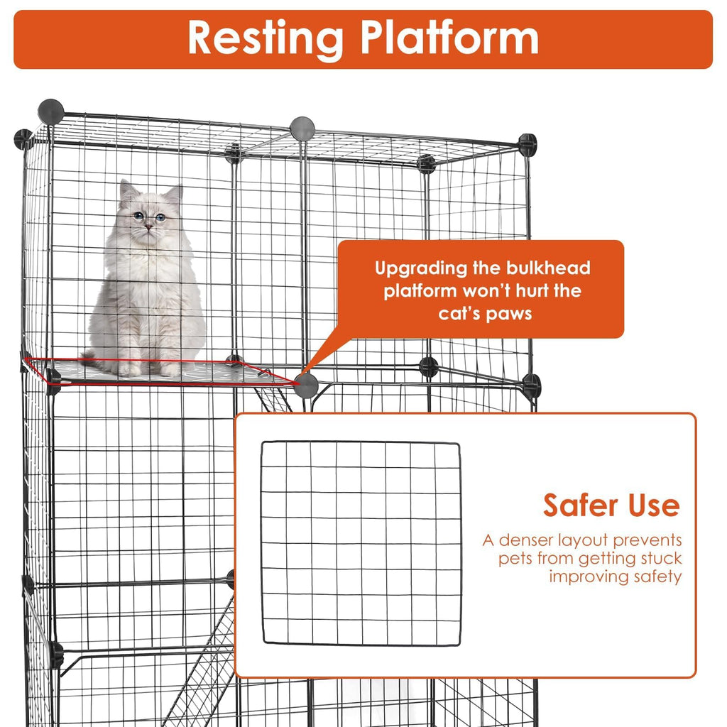 3-Tier Cat Cage L179